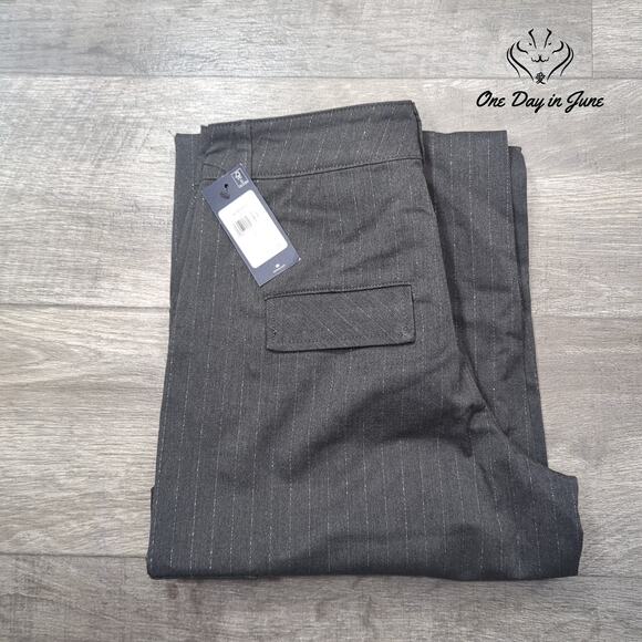 Tommy Hilfiger Striped Wide Leg Cargo Pants Size 2 - Picture 6 of 6